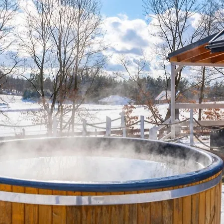 بيت للعطل Letniskowy Na Kaszubach Z Balia Ogrodowa *