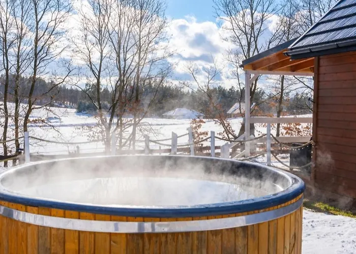 Semesterbostad Letniskowy Na Kaszubach Z Balia Ogrodowa *